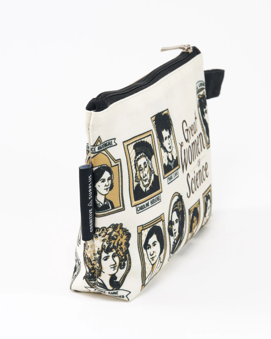 Women of Science (Cream) Pencil Bag - Image 4
