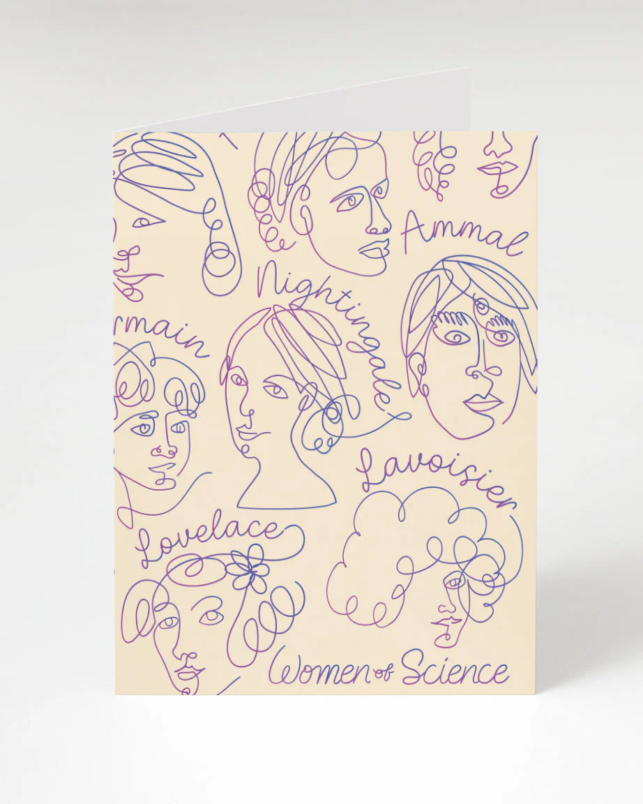 Women of Science Greeting Card
