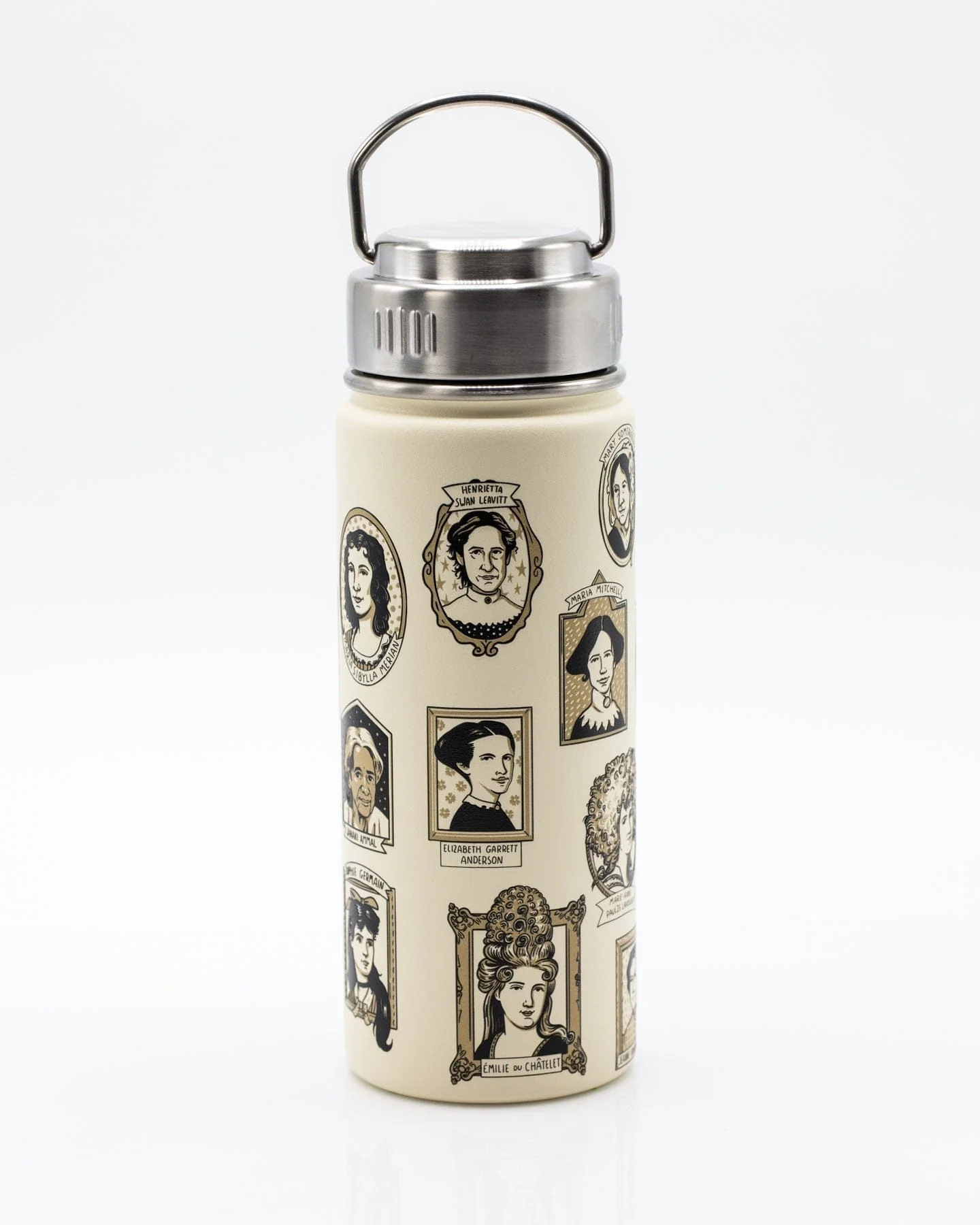 Women of Science 18 oz Steel Bottle - Cream - Image 2