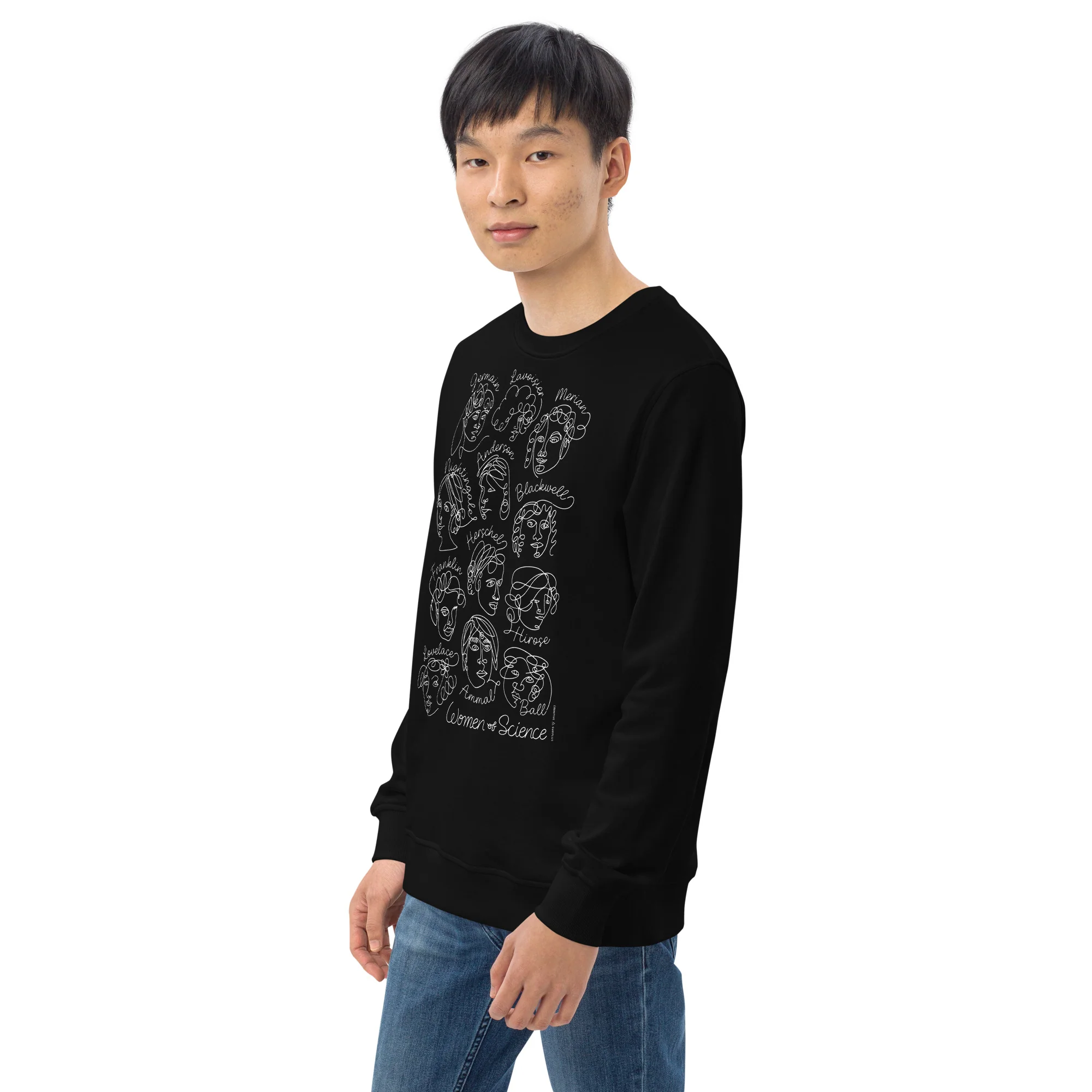 Women of Science Sweatshirt - Organic - Image 2