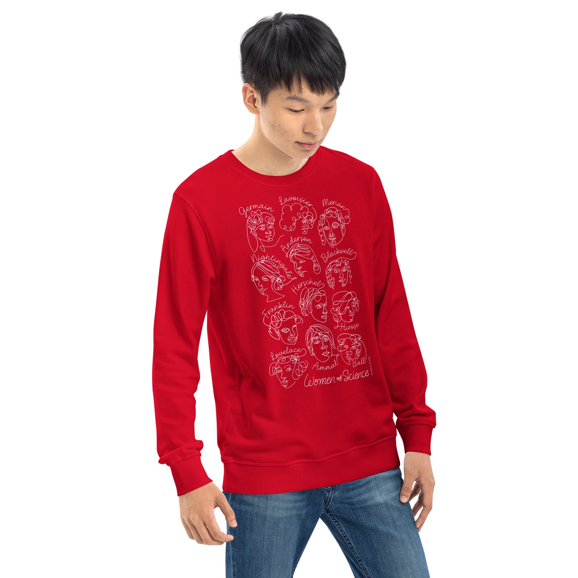 Women of Science Sweatshirt - Organic - Image 3