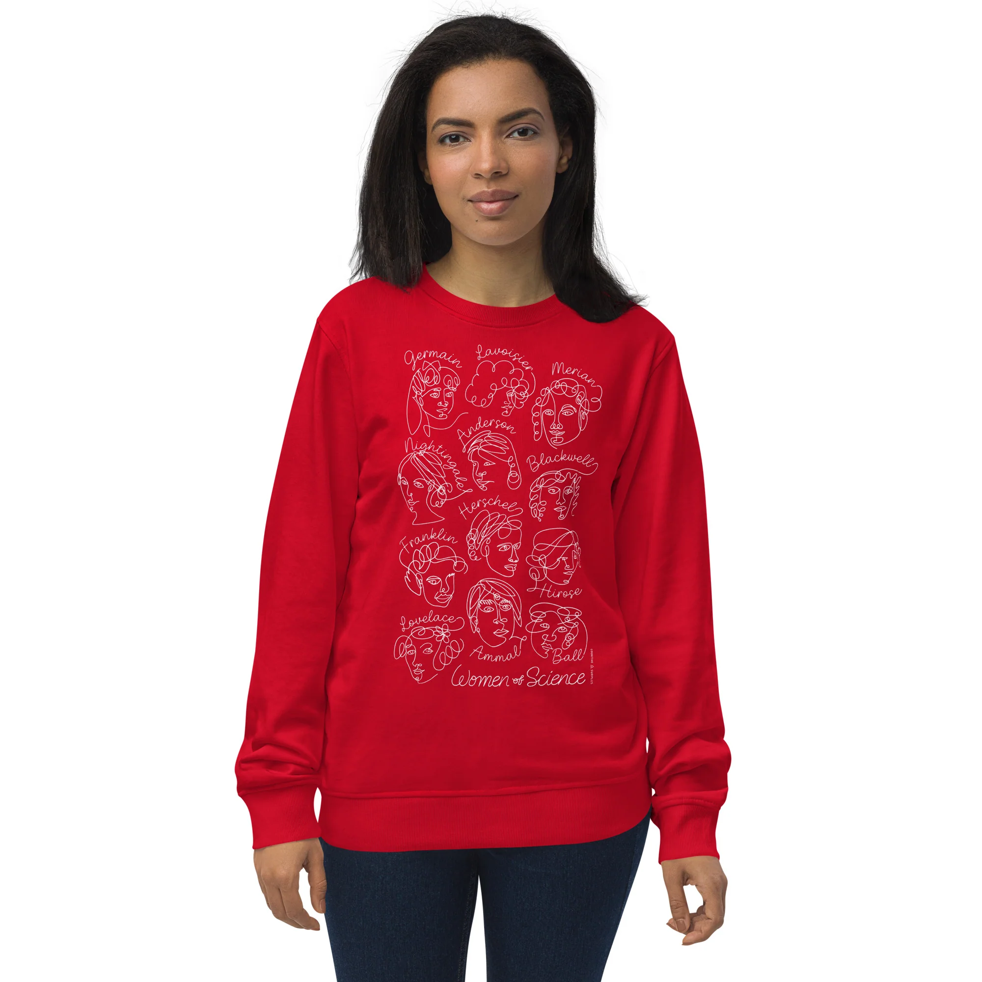 Women of Science Sweatshirt - Organic - Image 5