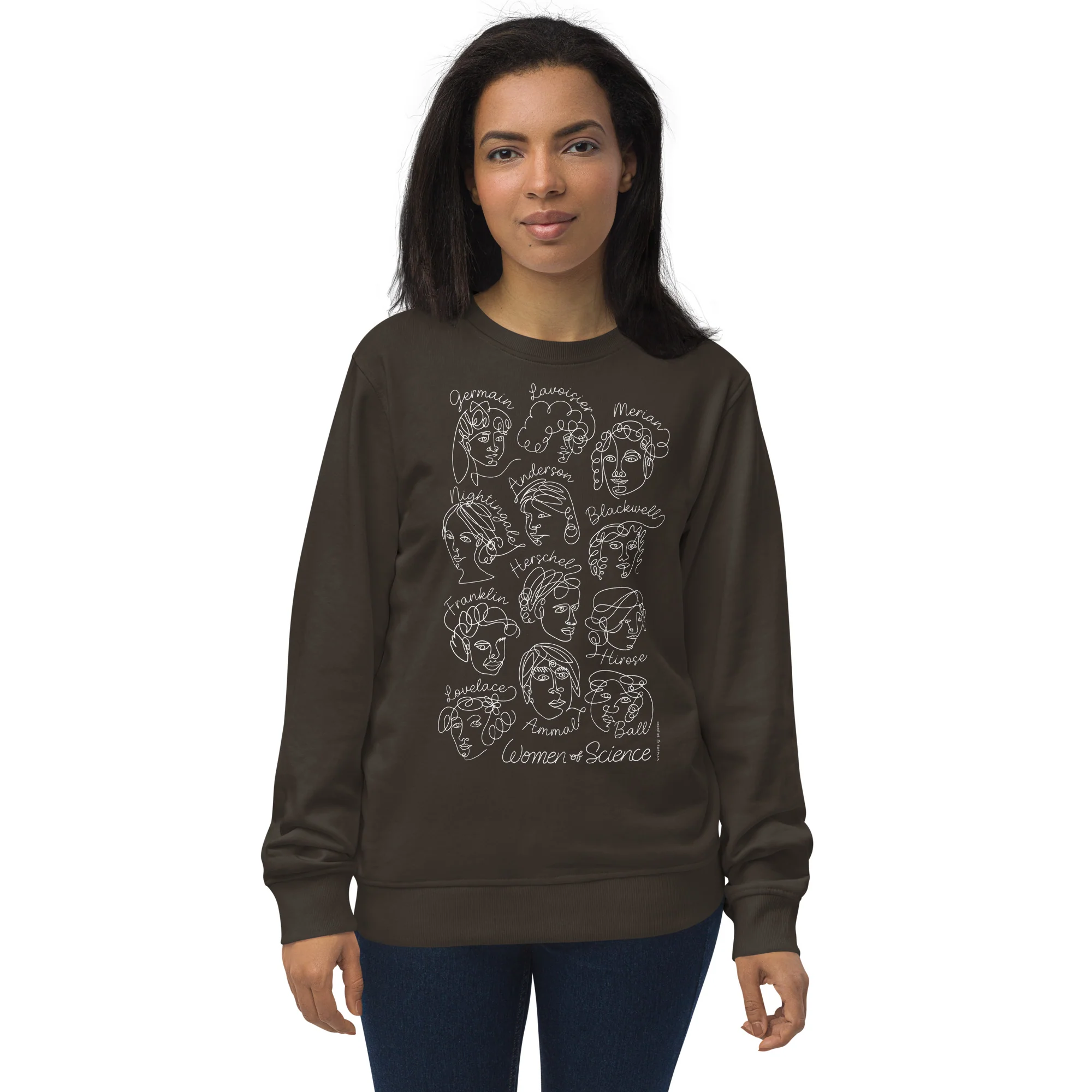 Women of Science Sweatshirt - Organic - Image 6