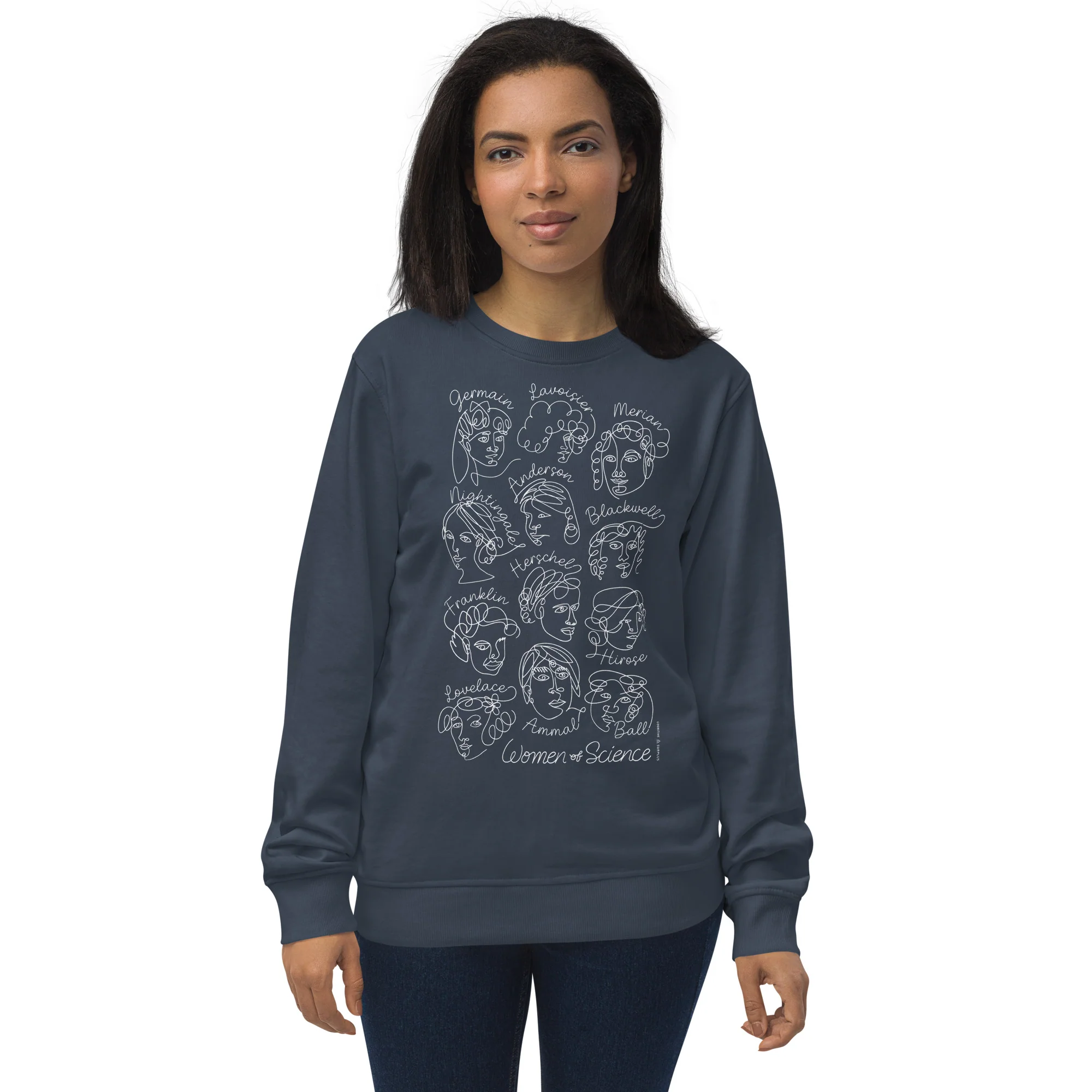 Women of Science Sweatshirt - Organic - Image 7