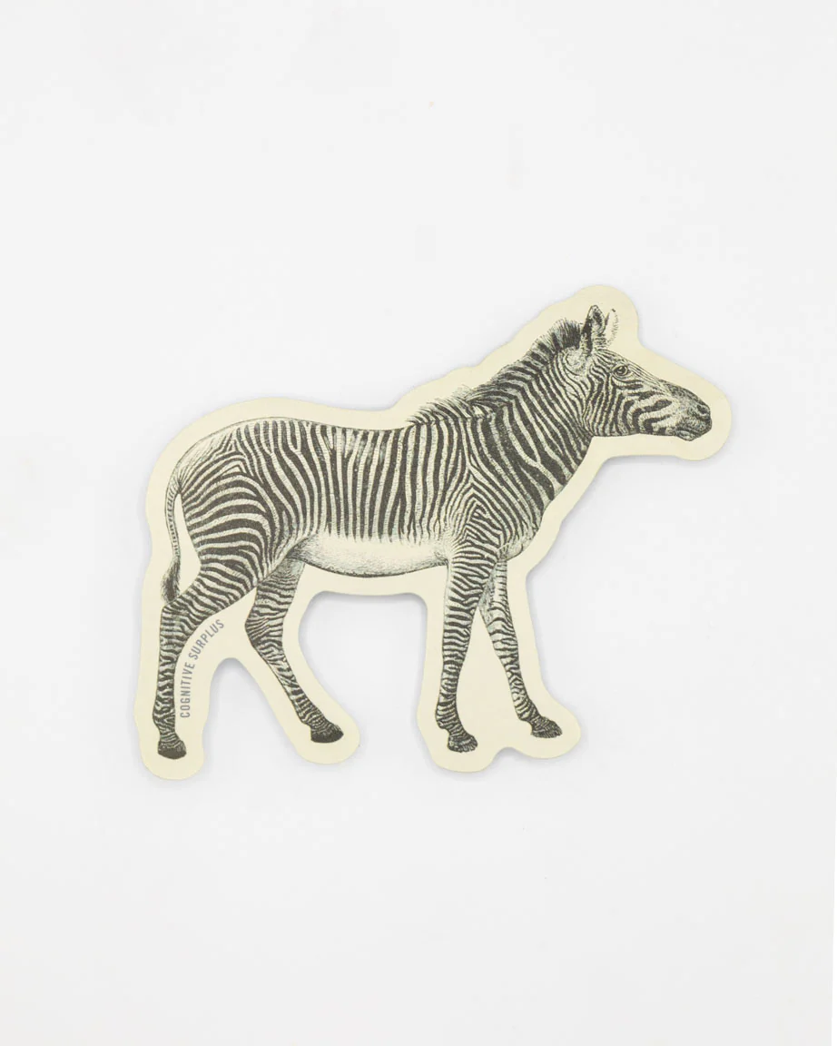 Zebra Sticker - Image 2
